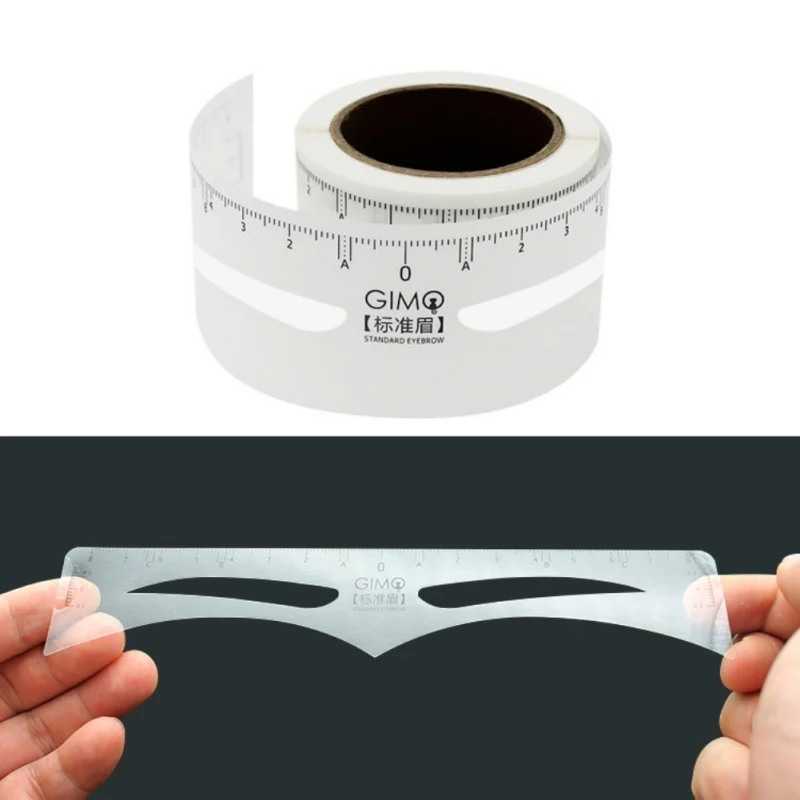 

Disposable Eyebrow Ruler Sticker Eyebrow Stencils Eyebrow Shaping Stencils Eyebrow Sticker