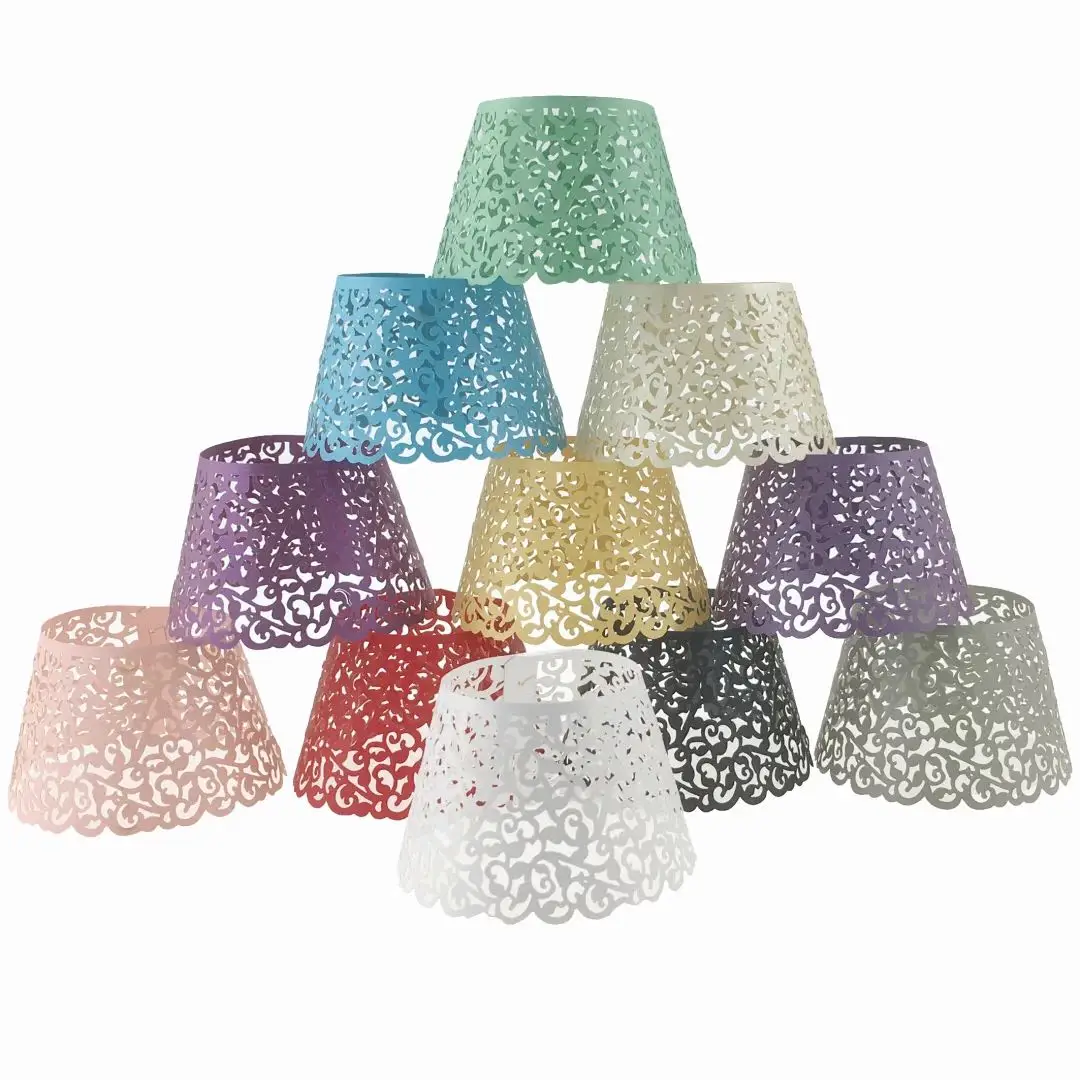 

50pcs Little Vine Lace Laser Cut Cupcake Wrapper Liner Baking Cup For Home Wedding / Birthday / Christmas Party Decoration