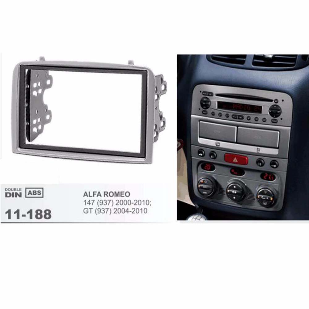 Alfa Romeo GT 2006 Car Radio Double Din Fascia Panel Fitting Kit