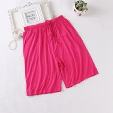 Женские летние шорты для сна с завязками, повседневные шорты для сна