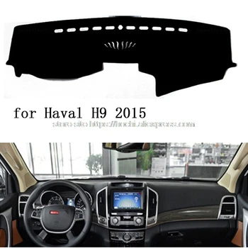 

for haval Great wall H9 2015 dashboard mat Protective pad Shade Cushion Photophobism Pad car styling accessories