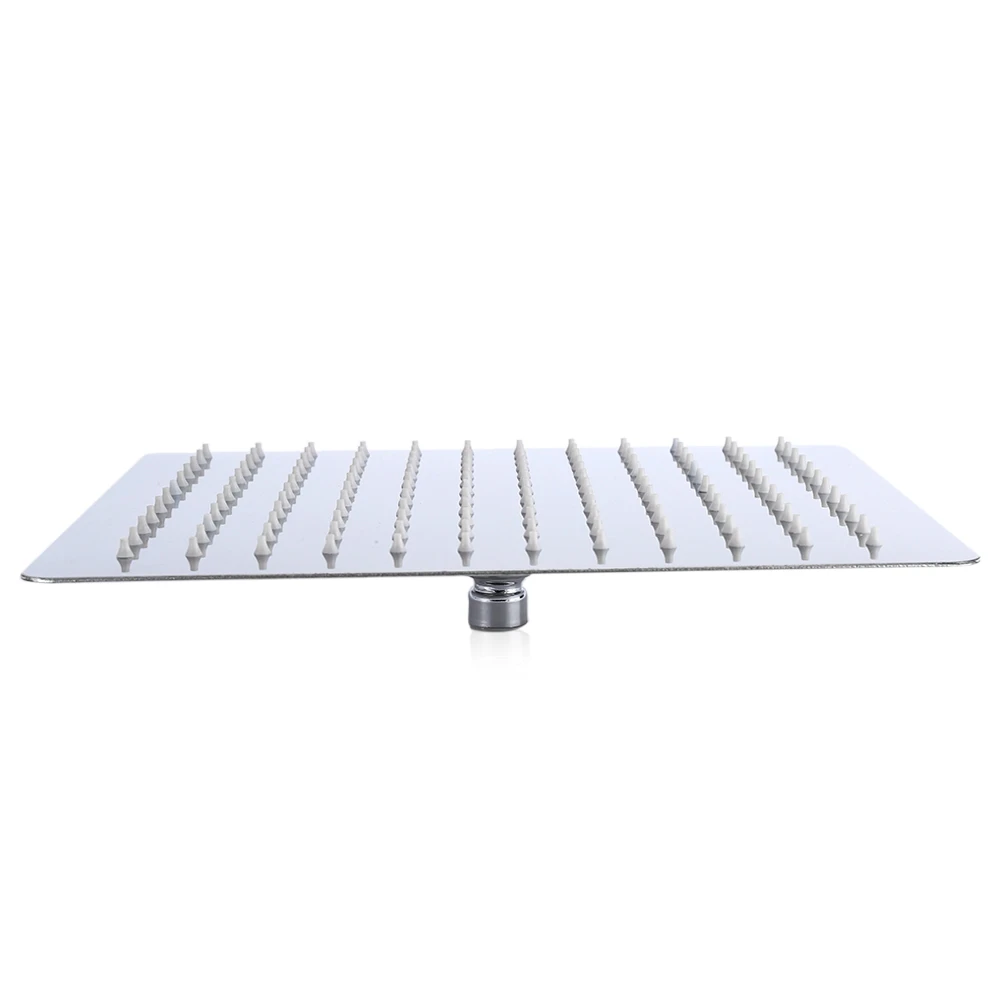 

12 inch Ultra-thin Square Stainless Steel Rainfall Top Square Rainfall Shower Head Ultra-thin Rain Shower Faucet Head