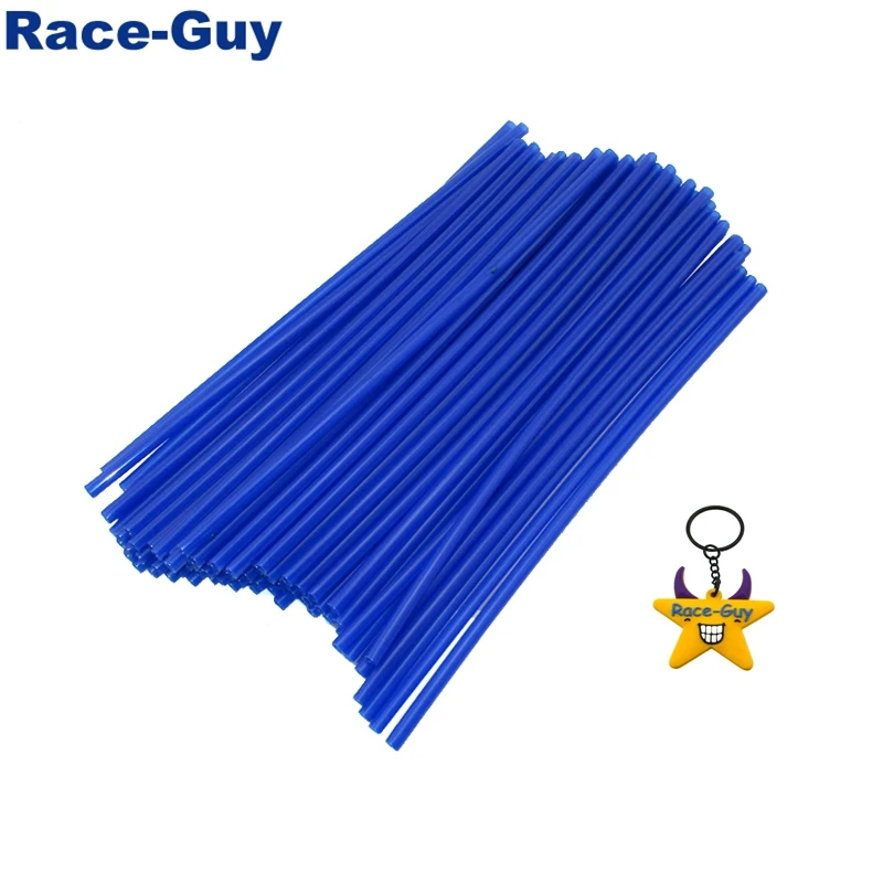 

Blue Spoke Skins Covers Wheel Rim Guard Wraps For Atomik Thumpstar BSE Apollo Lifan YX Chinese Pit Dirt Bike