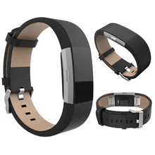 Сменные браслеты из натуральной кожи для браслета FitBit Charge 2 кожа маленький большой
