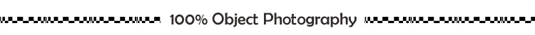 100 object photography