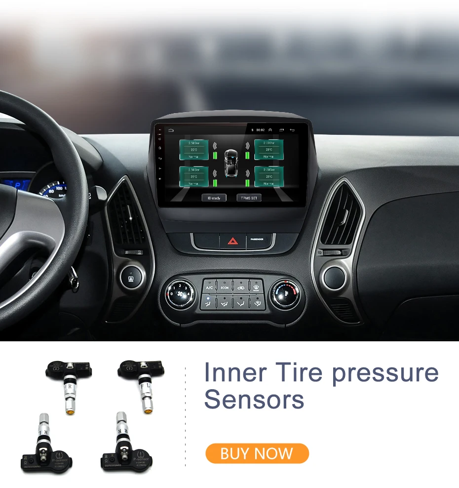 Best AWESAFE 2 din Android 8.1 Car Radio Multimedia video player gps navigation For Hyundai IX35 Tucson 2 LM  2011 2012 2013 2014 14