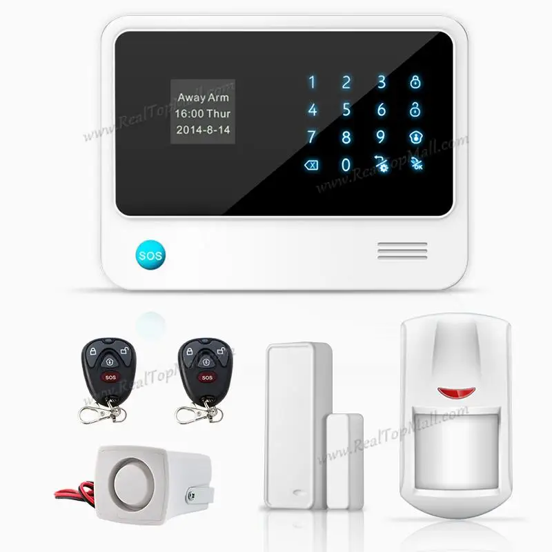 Marlboze голос приложение Управление охранной WI FI GSM GPRS Охранной Сигнализации