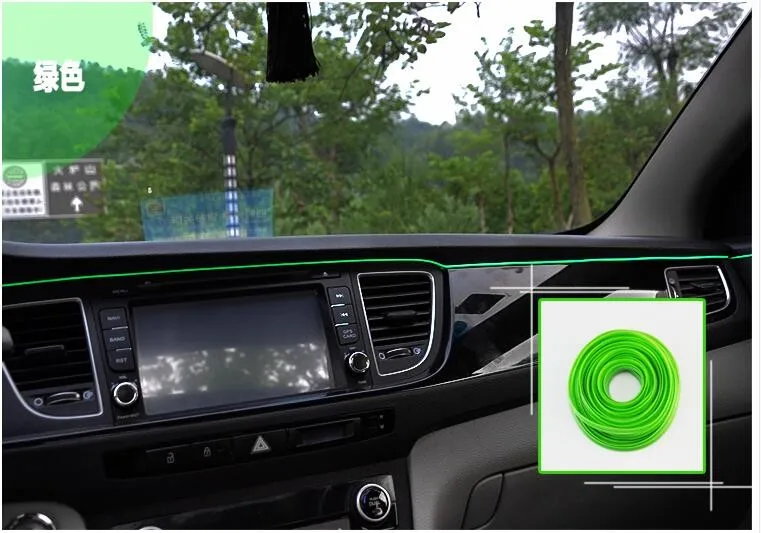 HoT car styling Decorative thread sticker For FIAT 500 Coroma Panda