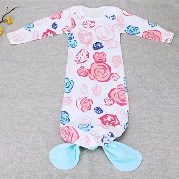 

Baby Sleepwear Cotton Floral Newborn Casual Sleeping Warm Sleeping Clothes Infant Pajamas
