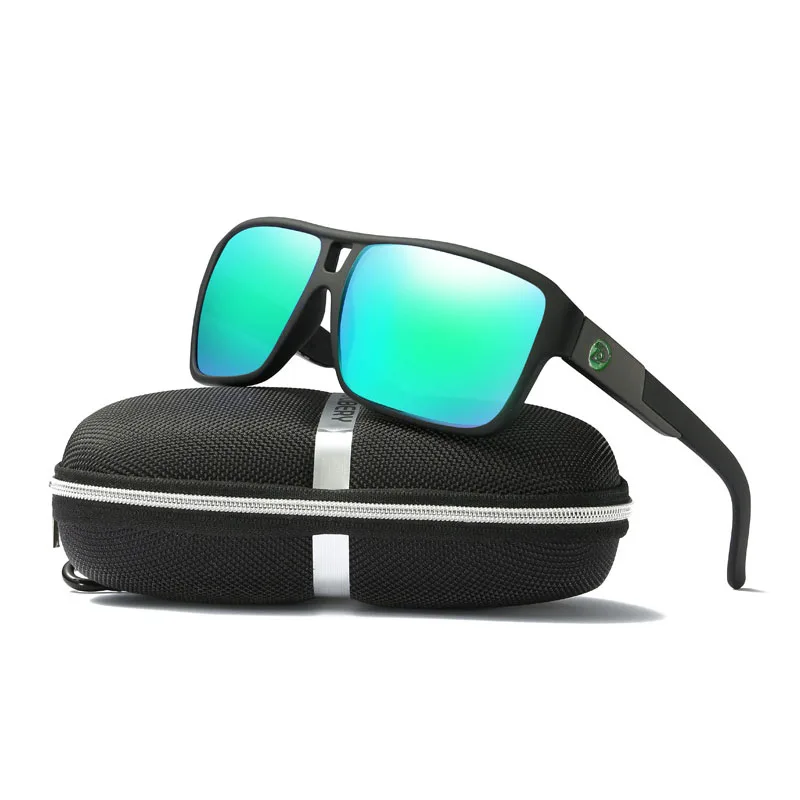 Sports Polarized Sunglasses for Men Fishing Eyewear Outdoor Driving Hunting Riding Camping Glasses UV400 Protection with Case oreka 1018 sports uv400 protection pc green revo sunglasses translucent grey