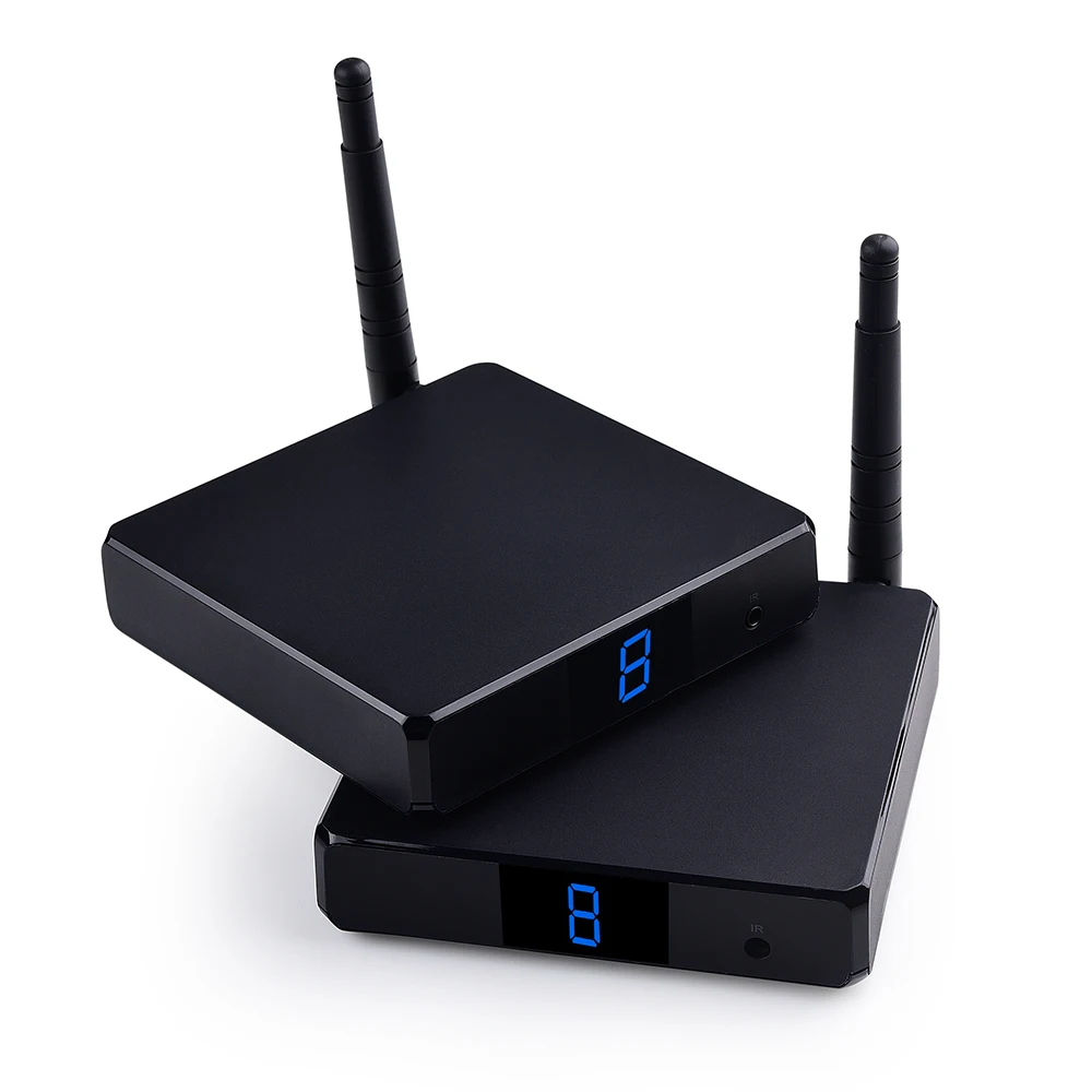 

measy FHD686 200m Wireless HDMI extender transmitter receiver Extension Like HDMI Splitter sender Receiver for CCTV DVR