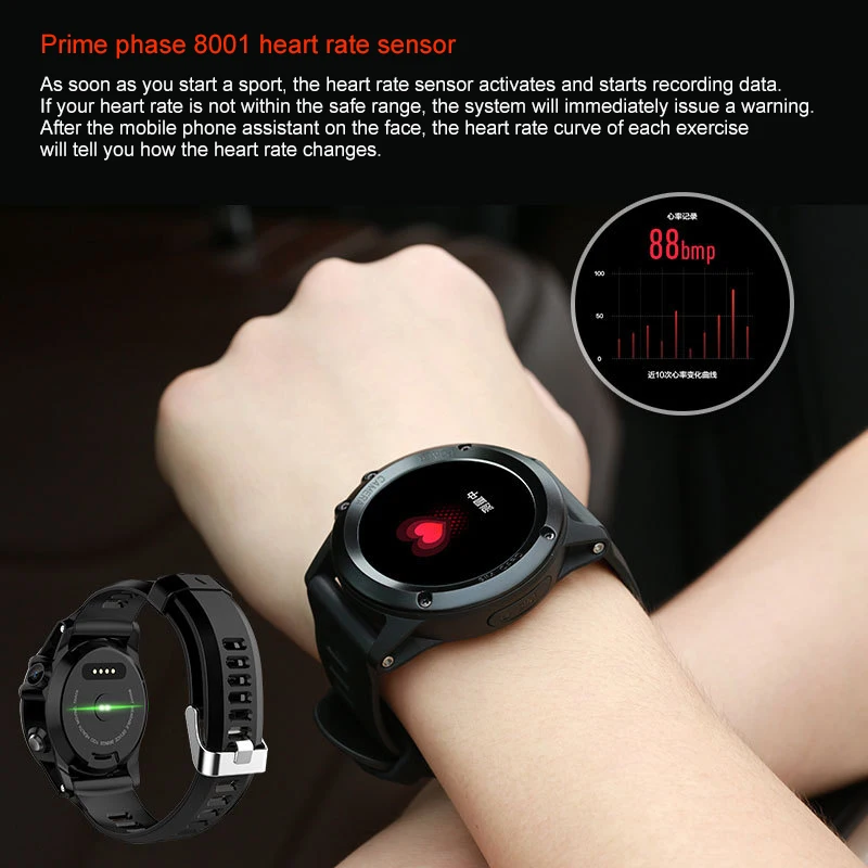 H1 Smartwatch IP68 Android IOS GPS 3G SIM Sport Smart Watch WIFI Wearable Devices Bluetooth BT4.0 Wristwatch