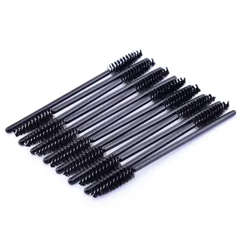 

ATOMUS 50PCS/pack Disposable Permanent Makeup Eyelash Brush Mascara Wands Applicator Eyelash Comb Brushes Spoolers Makeup Tool
