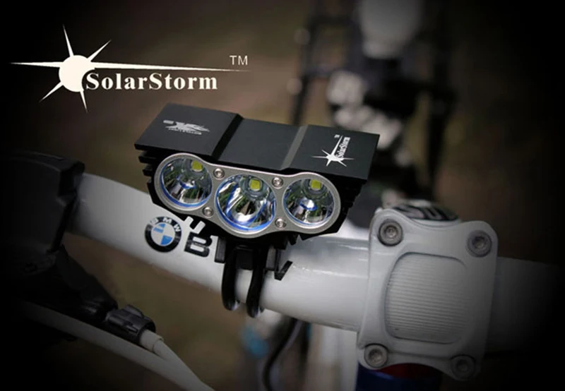 

LowestPrice SolarStorm 6000 Lumen Waterproof XML U2 LED Bicycle Light Bike Light Lamp +Battery Pack+Charger 4 Switch Modes