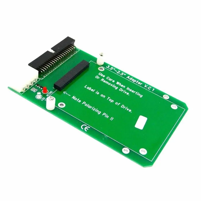 Ноутбук 44pin 2 5 &quotIDE до 40pin PC 3 5&quot IDE адаптер PCBA для жесткого диска|Компьютерные