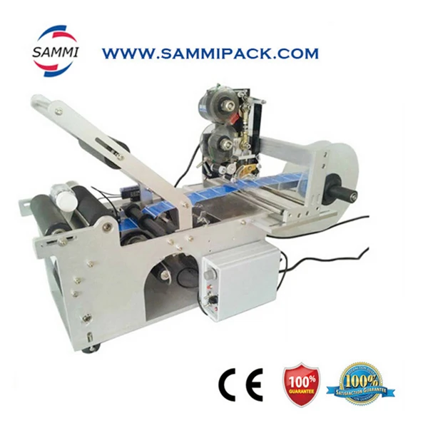 

Dual-purpose Semi-automatic Labeling Machine for Round Bottles