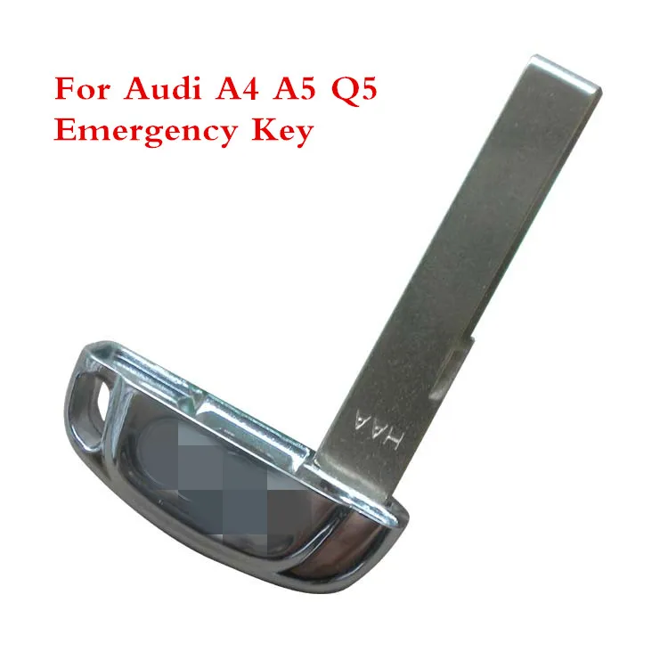 Smart Emergency Key Blade For Audi A4 A6 Q5 Keyless Entry