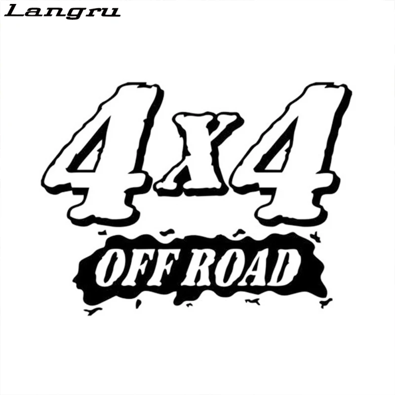 Langru 2017 Hot Sale Car Stying 4x4 Vinyl Graphics Decals Fashion Body Stickers Accessories Jdm | Автомобили и мотоциклы