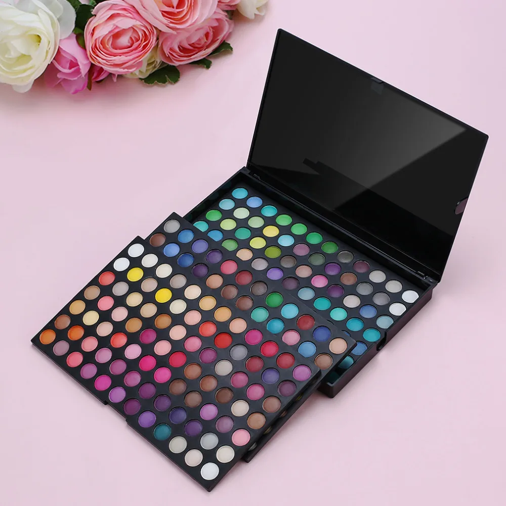 Professional 252 Full Colors Eyeshadow Palette Pigment Matte Shimmer