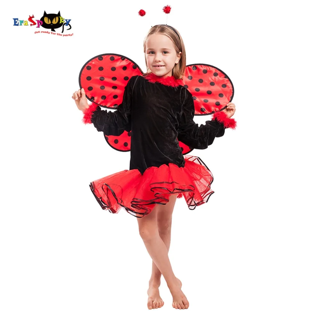 Детское платье пачка с божьей коровкой на Хэллоуин|halloween costume|girls costumes for halloweencostumes