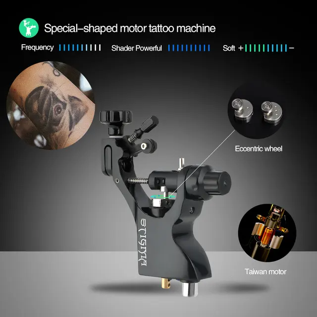Stigma 2019 New Complete Professional Tattoo Machine Kit Sets 2 Rotary