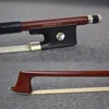 Arco de violín Master Pernambuco de 920V, accesorios de piezas de violín, rana de ébano, montado en plata de níquel, crin de caballo blanco Natural, 4/4 ► Foto 1/6