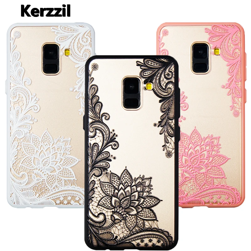 Kerzzil 3D винтажный цветочный чехол для Samsung S9 S8 Plus J2 J3 J5 J7 A3 A5 A7 2016 2017 Pro Prime J4 J6 A6 A8