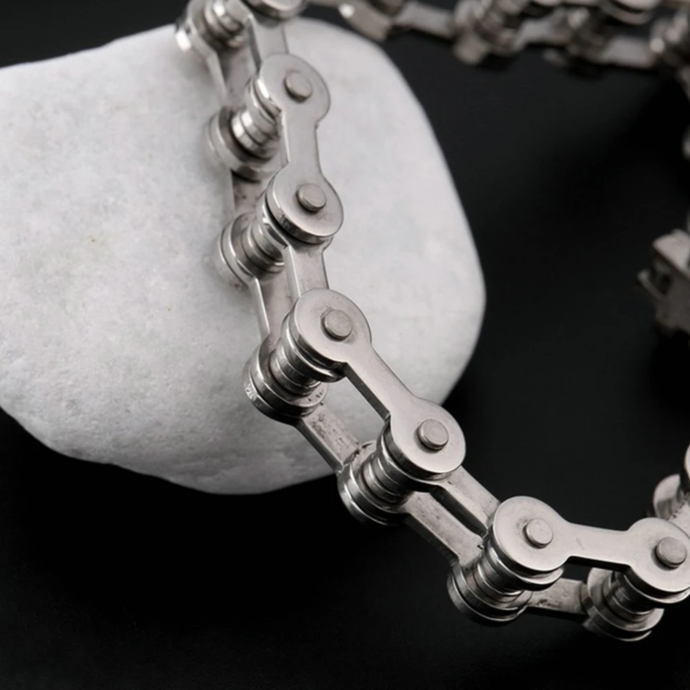 Мужские браслеты-цепочки из титановой стали