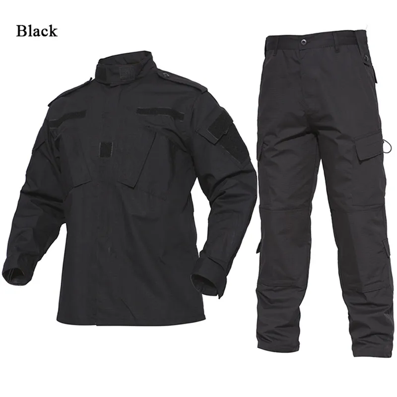 Army Green Camouflage Uniform Tactical Military Combat Outdoor Hunting