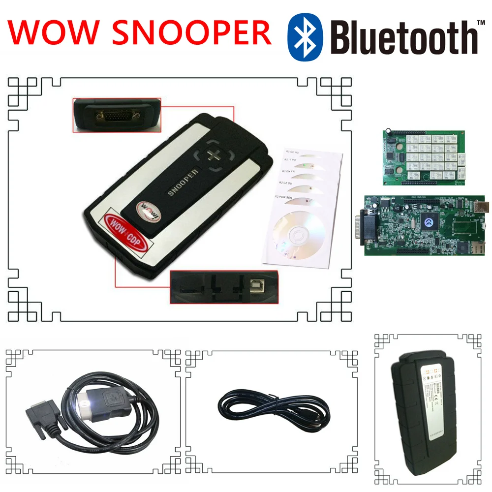 Buy WOW SNOOPER Best Quality green PCB Diagnostic tool