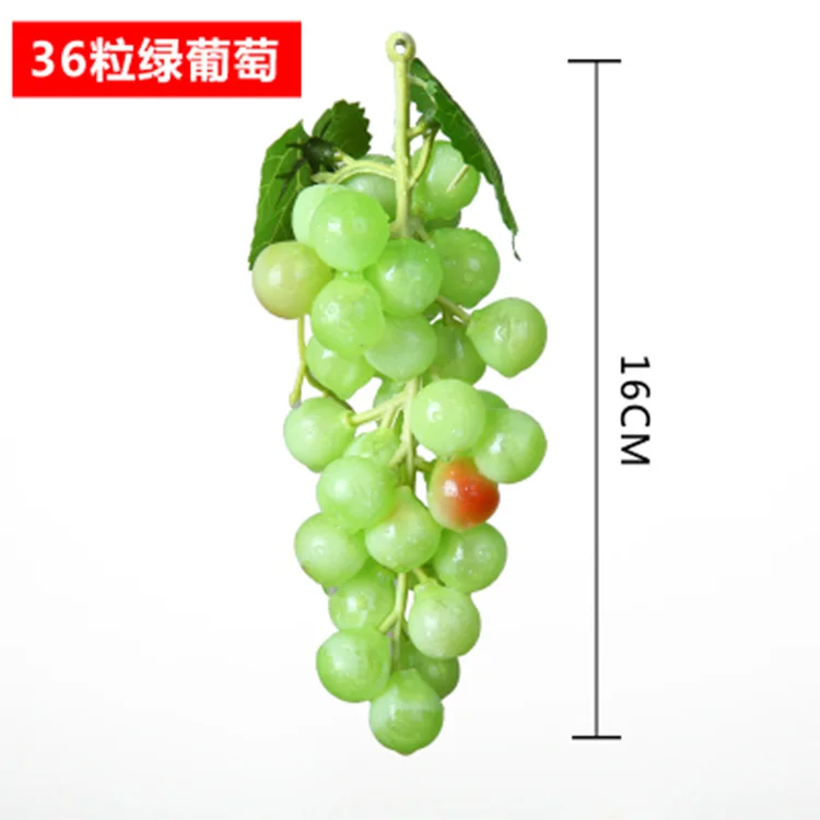 24 CHENCHENG искусственные фрукты, 1 шт., искусственный виноград, сделай сам, пластиковые искусственные фрукты, Рождество, украшение для дома, свадьбы, имитация фруктов - Цвет: 24