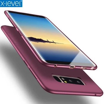 

X-Level Soft TPU Case For Samsung Galaxy Note 8 Cover Fashion Thin Full Protection Back Case Cover For Samsung Galaxy Note8 Case