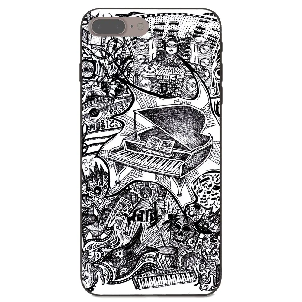 Для Apple iPhone 4 4S 5 5S SE 6 6S 7 8 Plus X XS Max XR стильный дизайн пластиковый ПК чехол для