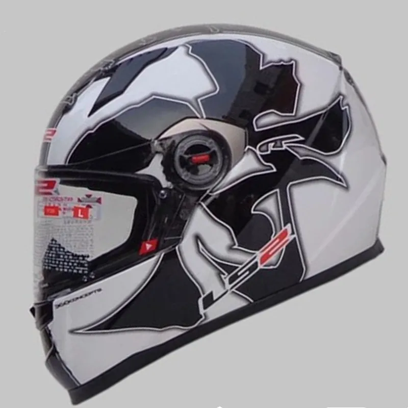 37 LS2 FF358 Полнолицевой мотоциклетный шлем Casco Moto Man LS2 шлем со съемной и моющейся внутренней накладкой capacete LS2 утвержденный ECE - Цвет: 37
