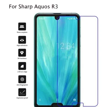 Перейти на Алиэкспресс и купить 2 шт закаленное стекло для Sharp Aquos R3 стекло протектор экрана 2.5D 9H Премиум Закаленное стекло для Sharp Aquos R3 защитная пленка