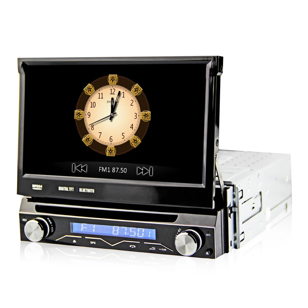 

DJ7088 Detachable Front Panel Single Din WCE Car DVD Player GPS Navigation Universal In-dash Auto Radio Audio Stereo