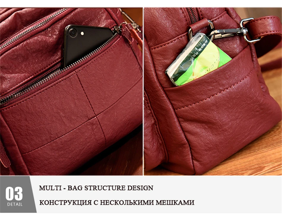 leather bags women