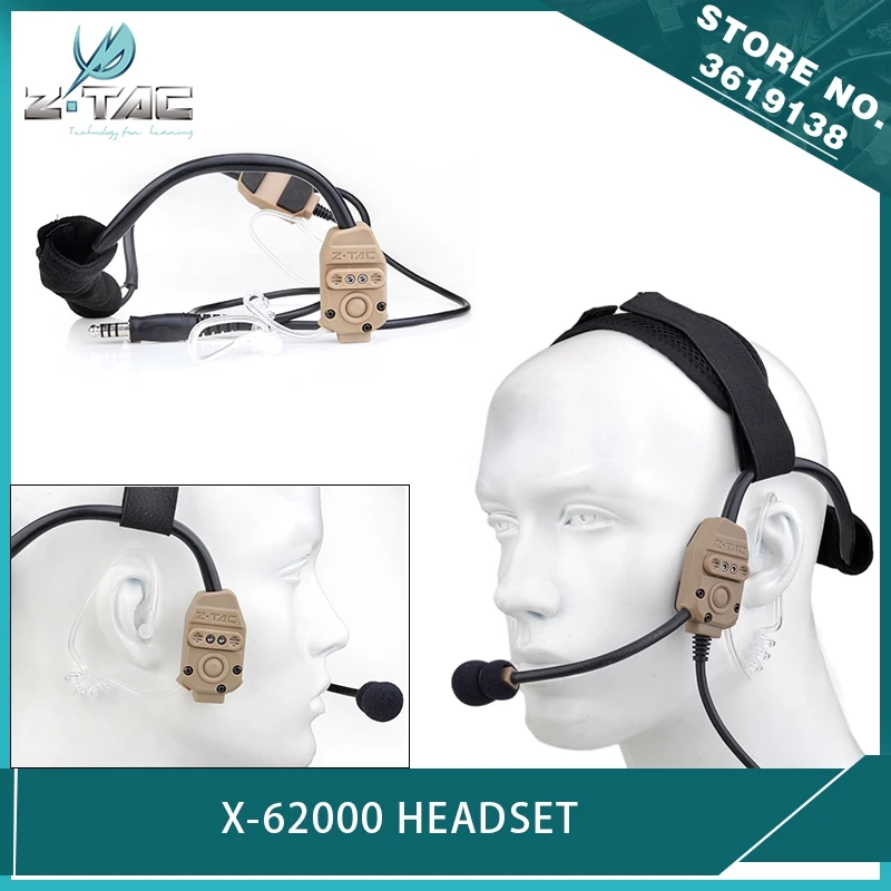 

Z-tactical Airsoft X-62000 Headset Noise Cancelling Reduction Headphones for Hunting Tactical Softair Earphones