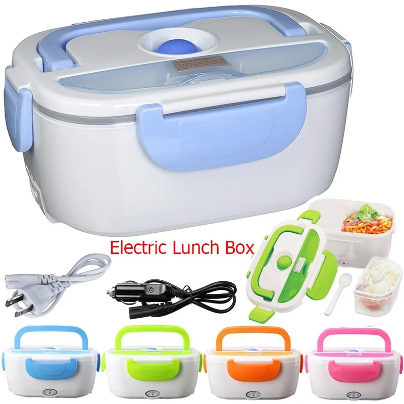 Multifunctional Electric Car Plug Heating Lunch Box Food Heater 12V