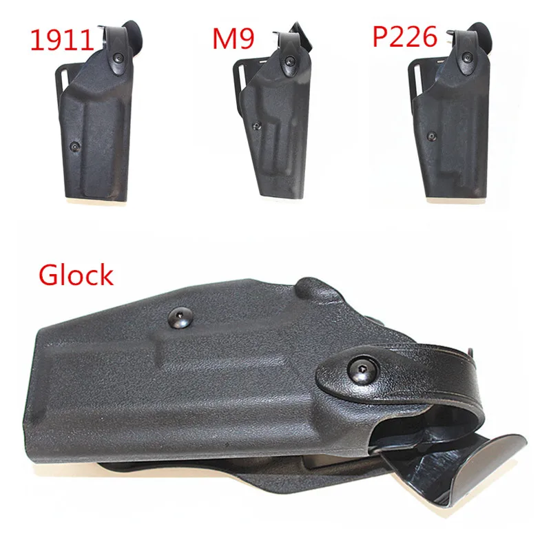 Военная Тактическая кобура с пистолетным ремнем Glock 17 19 22 Colt 1911 P226 HK USP M9 охотничья