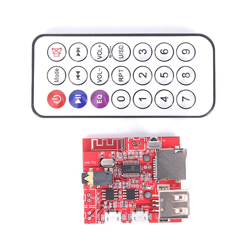 Bluetooth аудио приемник плата USB звуковая карта 3Wx2 Усилитель Поддержка U диск
