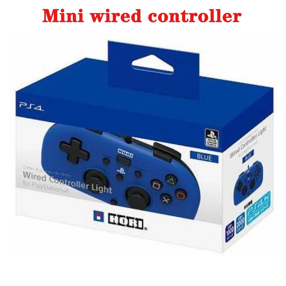 WUIYBN джойстик для PS4 мини игровой контроллер Bluetooth беспроводной джойстик SONY playstation 4 геймпад - Цвет: wired