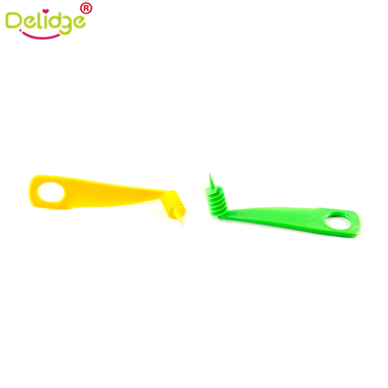 Вращающаяся овощерезка Delidge 1 шт. пластиковый спиральный винтовой стержень для