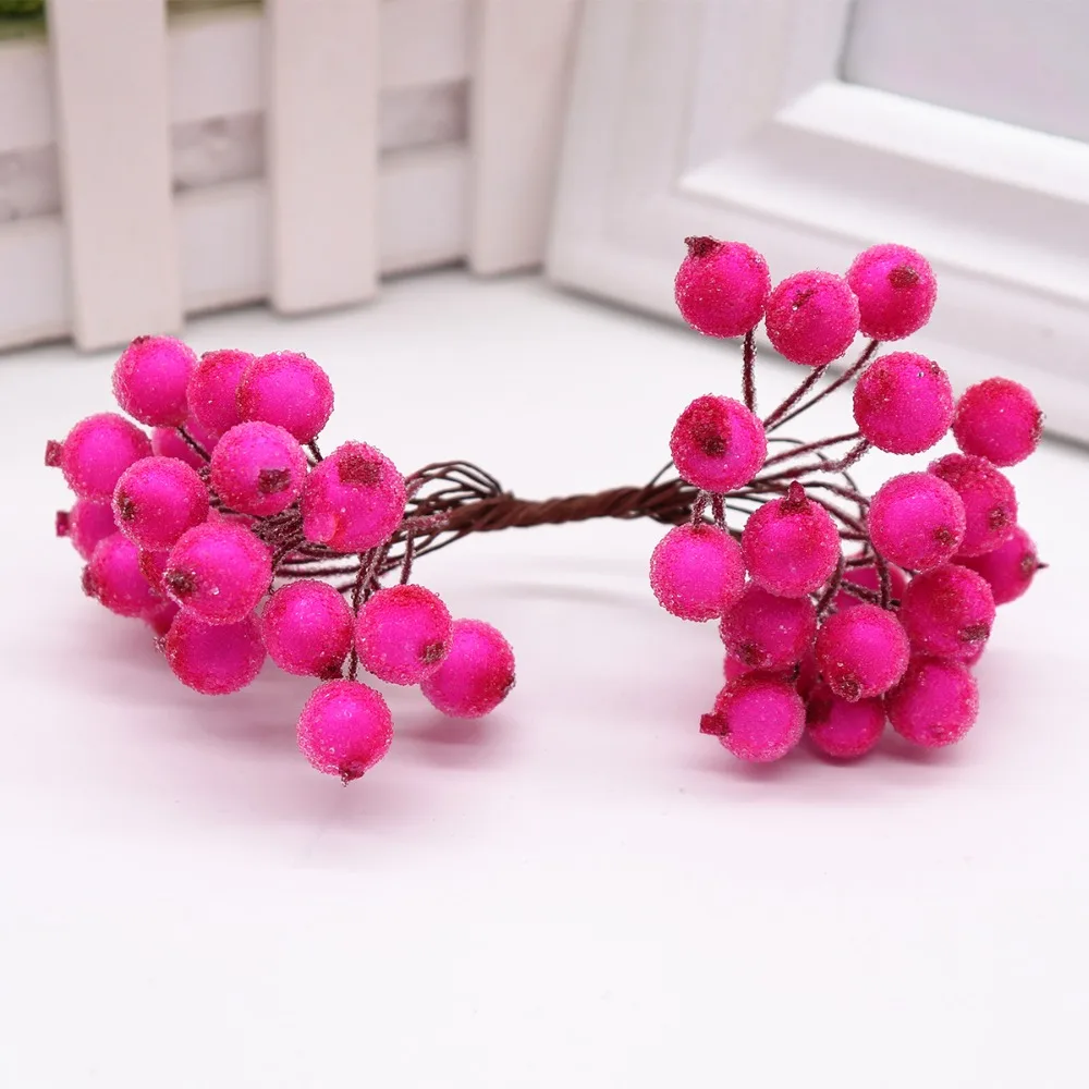 Cheap-20pcs-Plastic-Bacca-Pomegranate-Artificial-Flowers-For-Wedding-Decoration-DIY-Scrapbooking-Decorative-Wreath-Fake-Flowers(15)