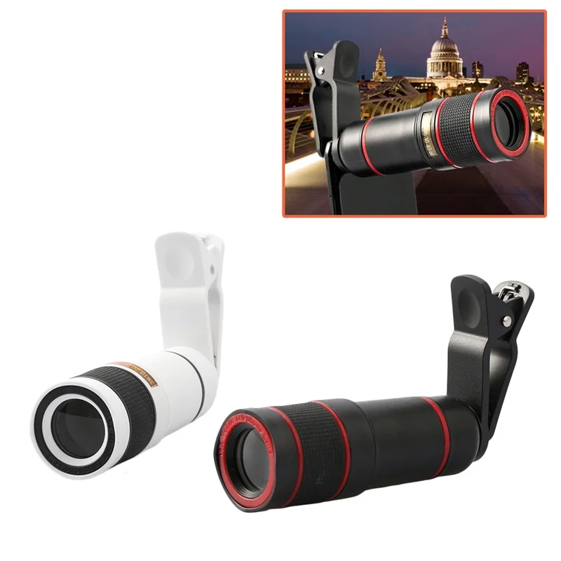 Portable Mobile Phone Telephoto Lens 14X Zoom Phone Camera Telephoto Telescope Lens For iPhone Samsung Phone