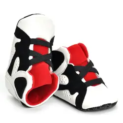 Детские красивые модные спортивные сникер детская обувь для мальчиков малышей для новорожденных мягкая подошва хлопок кроссовки Babe