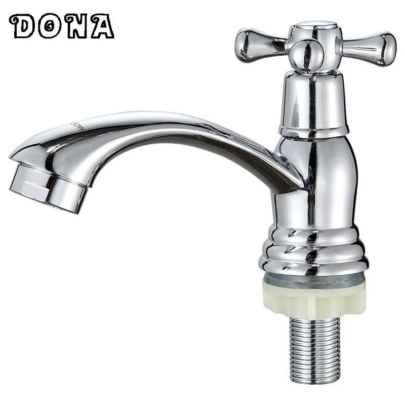 2016 classic design wash basin faucet single cold single hole ceramic