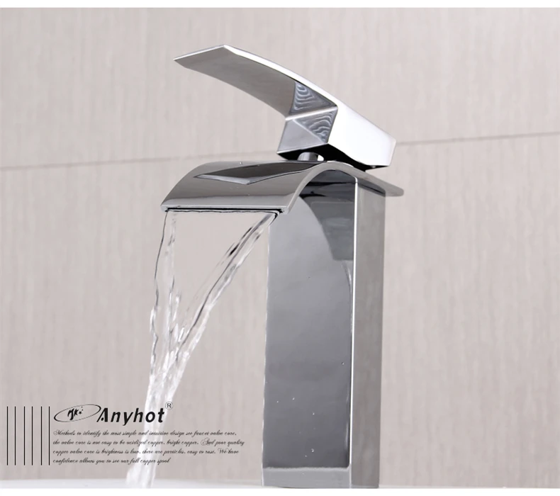 2015 Waterfall Mirabelle Sink Faucet Kitchen Plumbing Sink Water