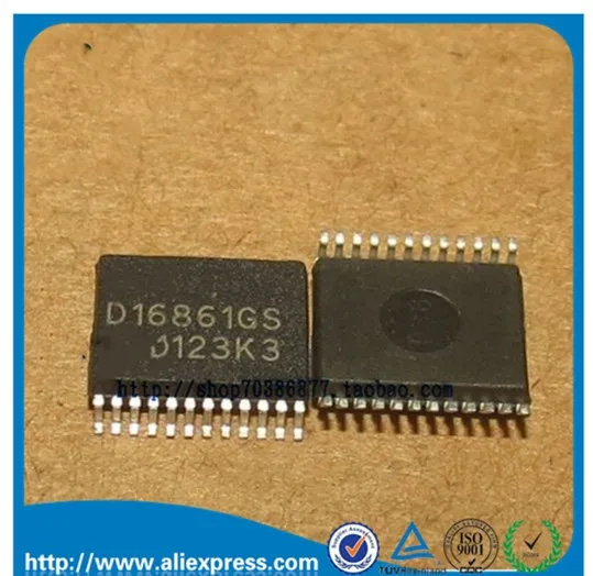 Новый оригинальный D16861GS UPD16861GS чип драйвера зажигания автомобиля импортный Лидер
