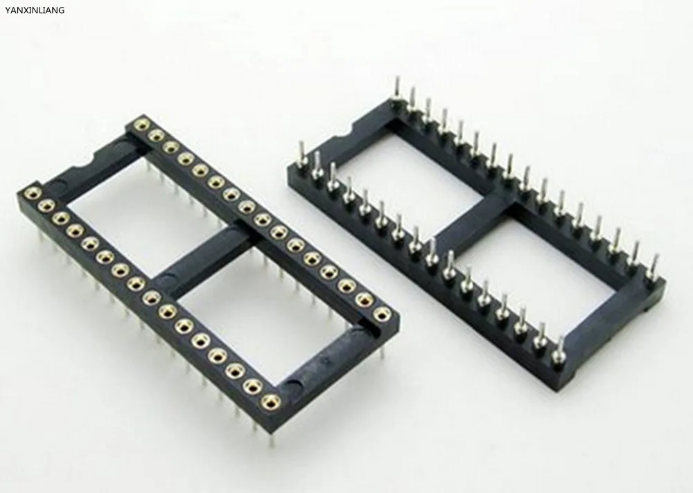 

5PCS 32 Pin Round DIP IC Socket Adapter 32Pin Pitch 2.54mm Connector